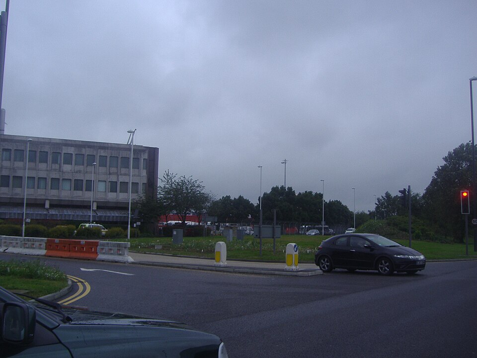 Entrance to Gatwick Airport south terminal