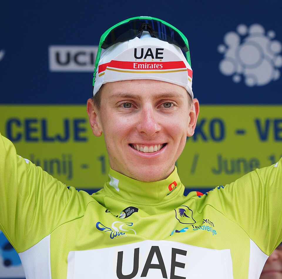 2022 Tour of Slovenia (Stage 3, Tadej Pogačar celebrating victory on Celje Castle)