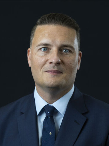 Official portrait of Wes Streeting, 2026