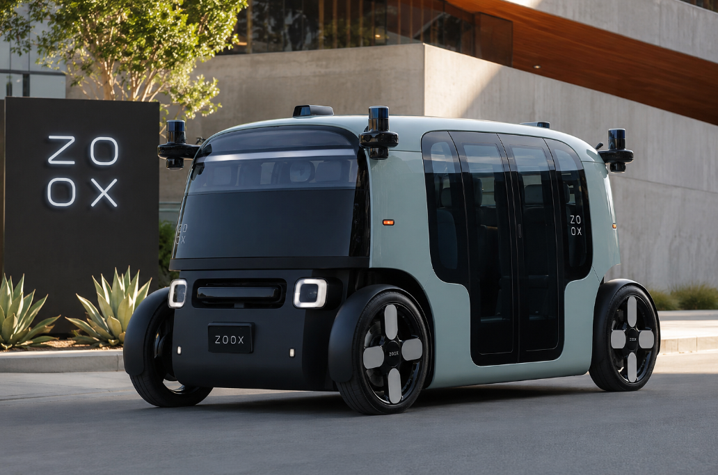 Amazon's Zoox Wins Federal Approval to Deploy Steering-Wheel-Free Robotaxis