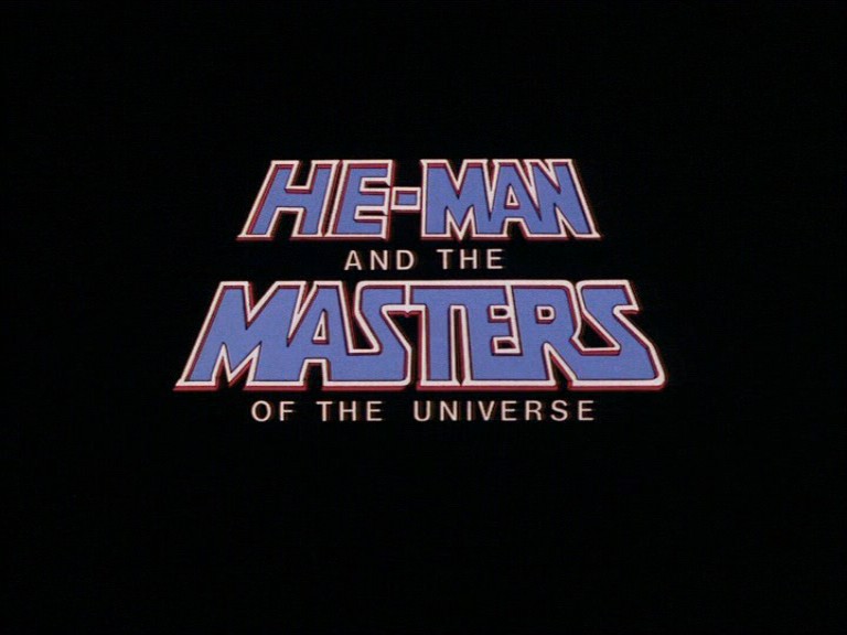 Original-Vorspann-Bild der Zeichentrick-Serie He-Man and the Masters of the Universe.