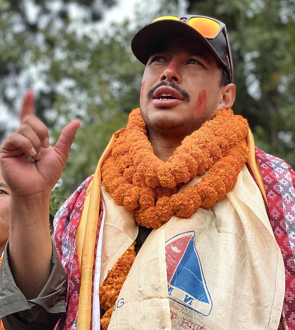 This Photo is taken (by Iphone) by Me (Thaneswar), I took this photo of Nirmal Purja when he reached to the Kathmandu on 30 Oct 2019after climbing this last 8000m peak Shisha Pangma, by this, he complete 14 Peak journey.