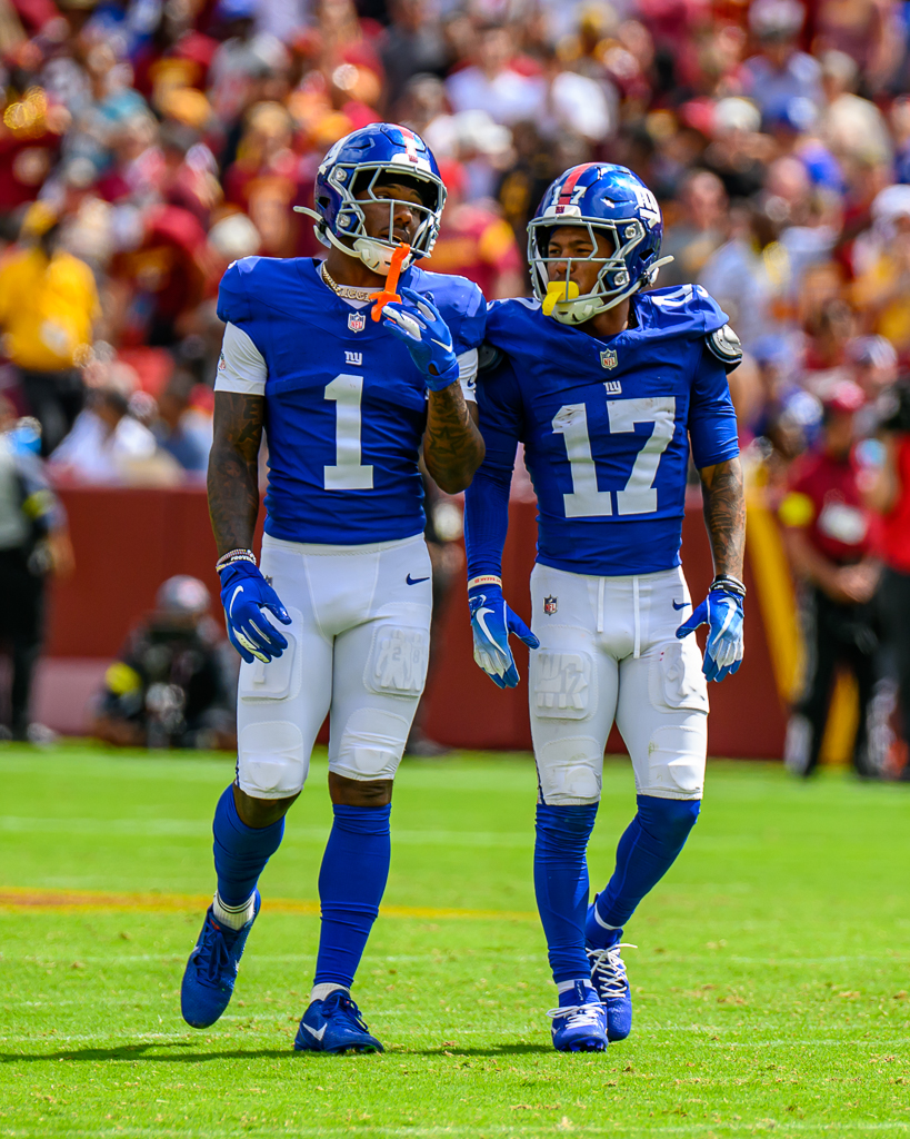 LANDOVER, MD - The Washington Commanders take on the New York Giants in Week 1 of the 2025 NFL season. (Joe Glorioso / All-Pro Reels)