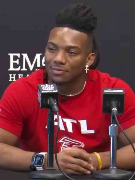 Atlanta Falcons running back Bijan Robinson
