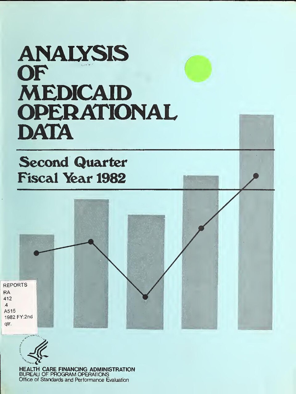 Description based on: Third Quarter Fiscal Year 1981; title from title page
Latest issue consulted: Fourth Quarter Fiscal Year 1982
Subjects: Medicaid