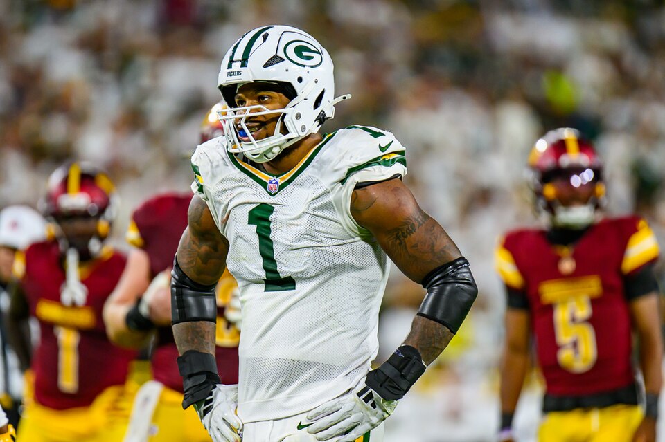 LANDOVER, MD - The Washington Commanders take on the New York Giants in Week 1 of the 2025 NFL season. (Joe Glorioso / All-Pro Reels)