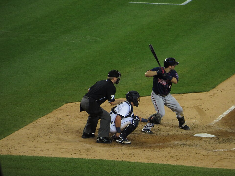 James Brian Dozier (born May 15, 1987) is an American professional baseball second baseman for the Minnesota Twins of Major League Baseball (MLB).
The Minnesota Twins selected Dozier in the eighth round of the 2009 Major League Baseball Draft. While playing in the Minor Leagues, he was chosen as the