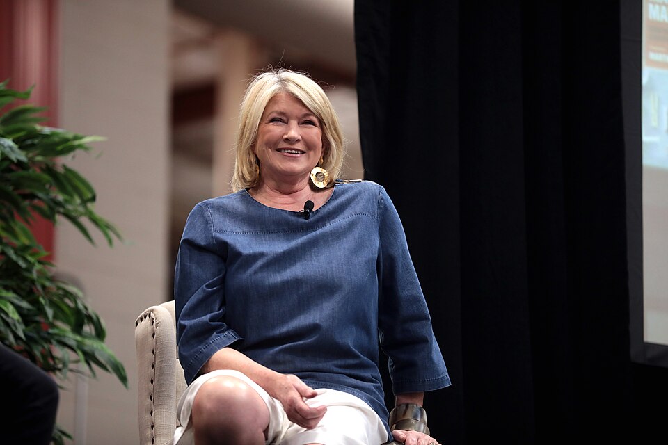 Martha Stewart speaking with attendees at the 2019 Maricopa Home and Garden Show at WestWorld of Scottsdale in Scottsdale, Arizona.

Please attribute to Gage Skidmore if used elsewhere.