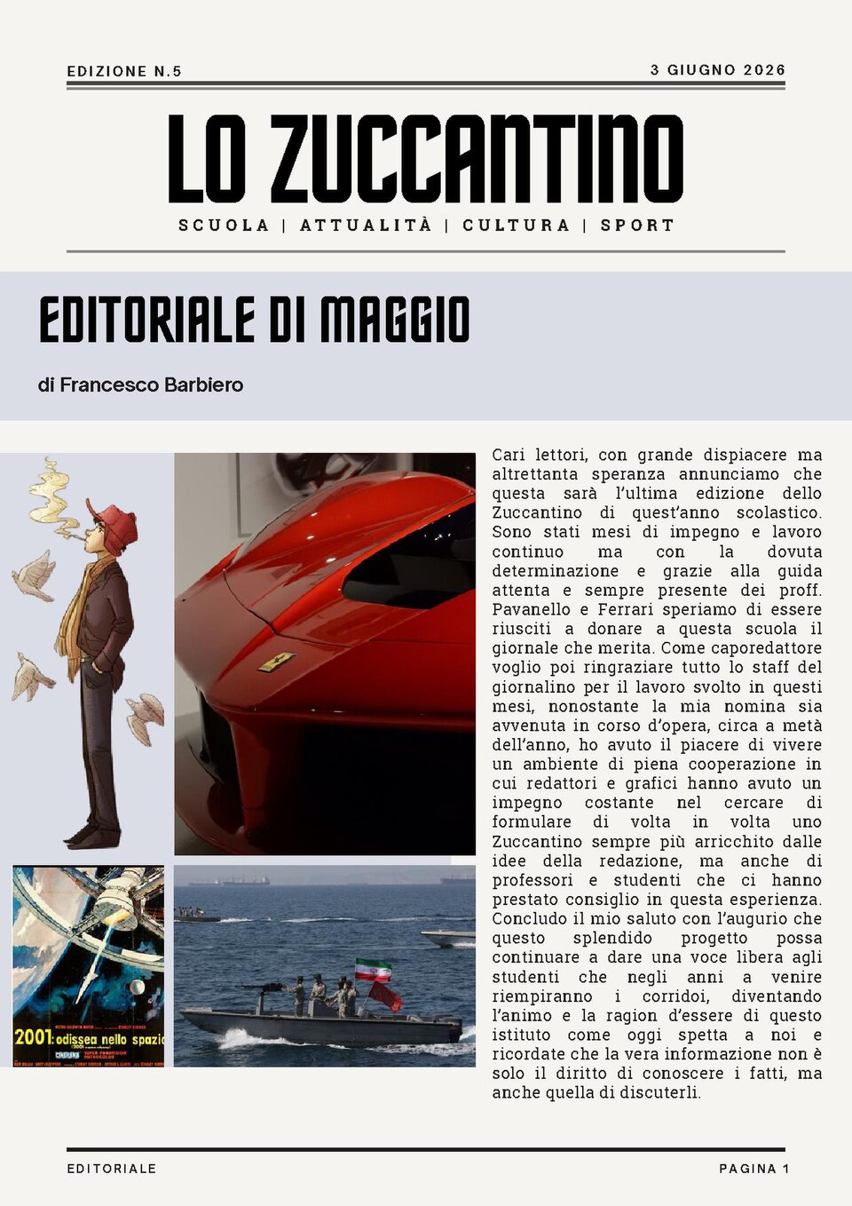 Quinta edizione de Lo Zuccantino