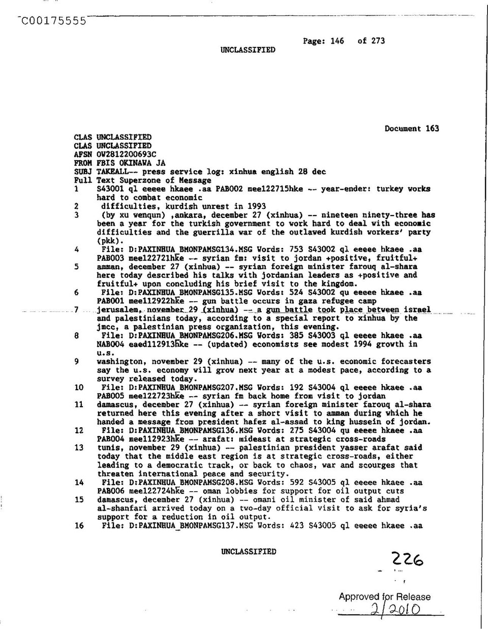From the CIA UFO vault document stash.