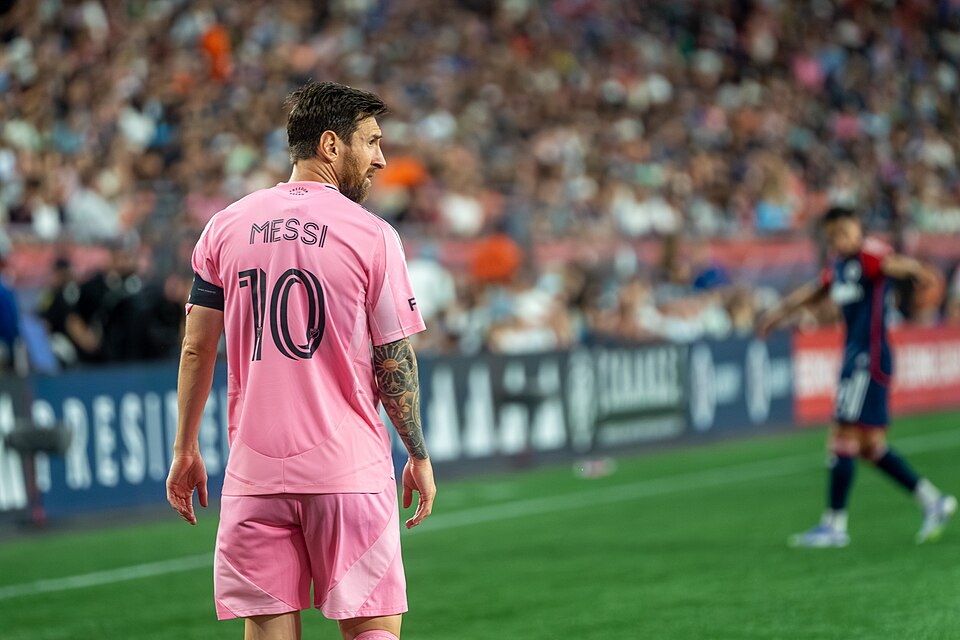 Lionel Messi during New England Revolution vs Inter Miami on July 9, 2025