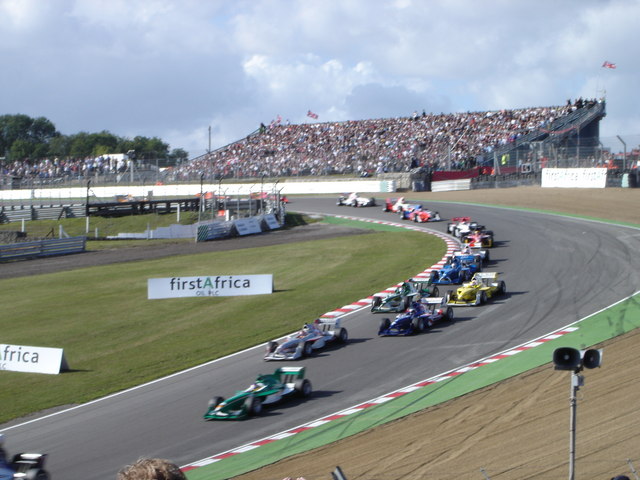 A1GP race at Brands Hatch This was the first ever A1GP race anywhere in the world.  Historical as well as geographical value!
