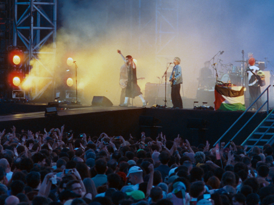 Fontaines D.C performing at Primavera Sound Porto 2025. Cinestill 800T, Fujica ST701.