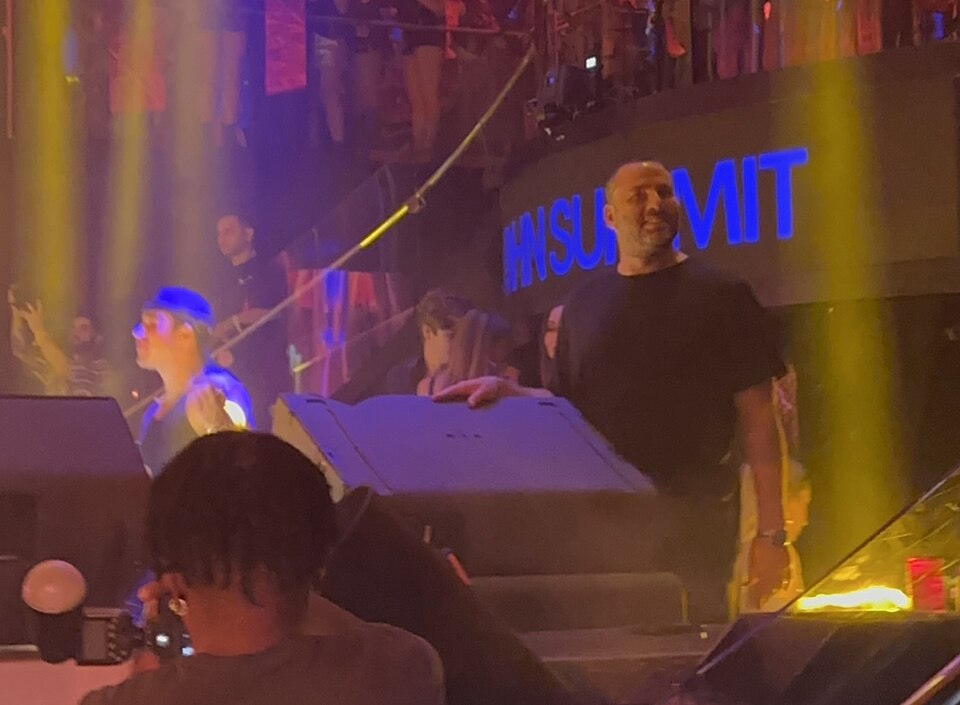 John Summit and David Grutman at LIV Miami Nightclub in 2025