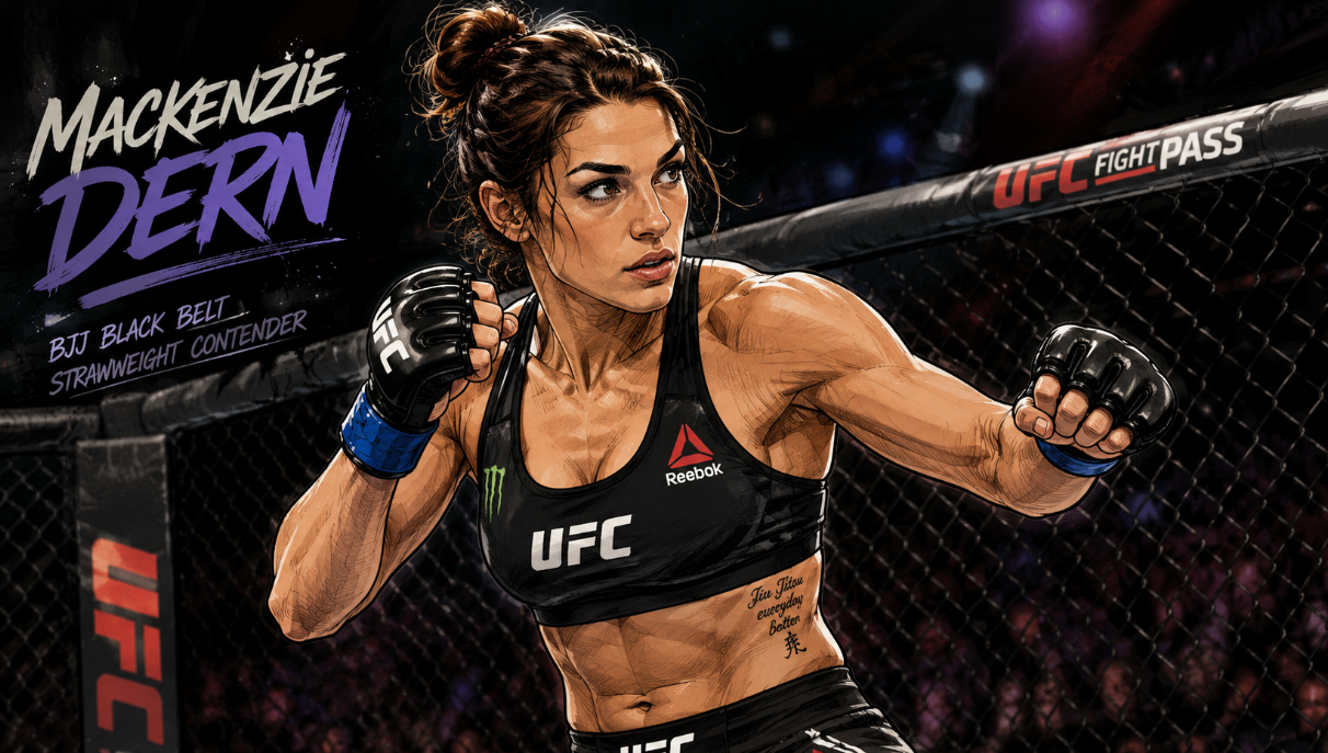 Mackenzie Dern Defends Strawweight Title Against Gillian Robertson At UFC 330