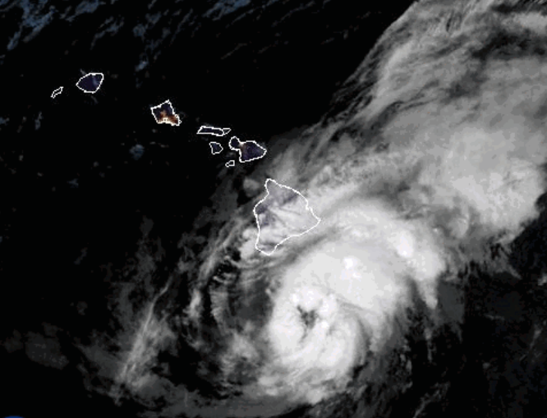 Tropical Storm Lala Threatens Hawaii's Big Island With Hurricane-Force Winds