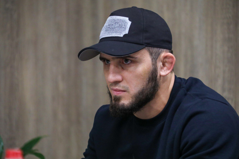 Islam Makhachev in 2022, after first title win (UFC 280)