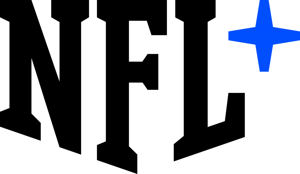 This is a logo for NFL+.