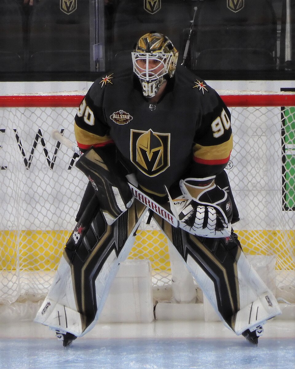 Las Vegas Golden Knights Goalie Robin Lehner