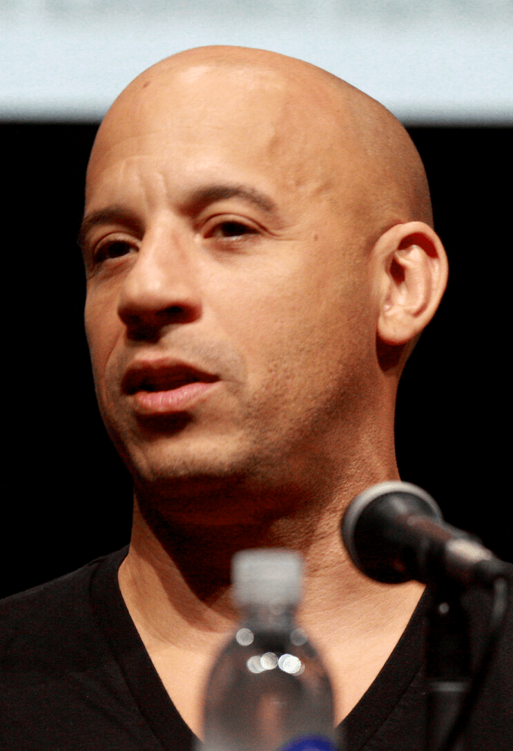 Vin Diesel speaking at the 2013 San Diego Comic Con International, for "Riddick", at the San Diego Convention Center in San Diego, California.

Please attribute to Gage Skidmore if used elsewhere.