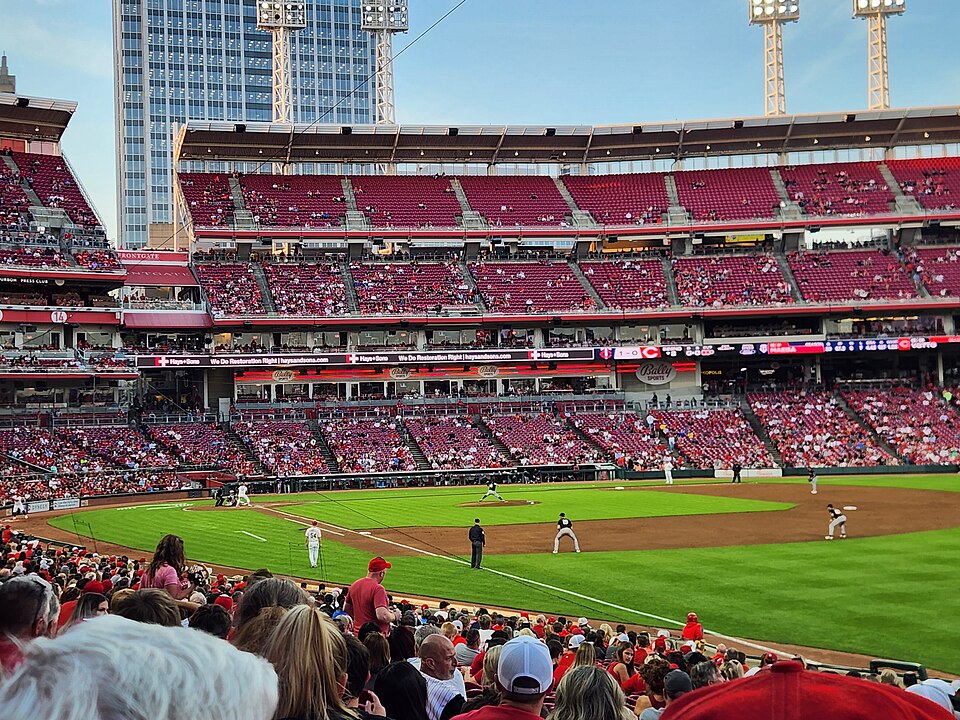 Cincinnati Reds game against the Minnesota Twins at Great American Ball Park on September 19, 2023