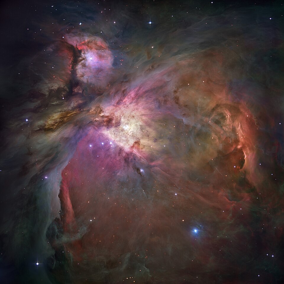 In one of the most detailed astronomical images ever produced, NASA/ESA's Hubble Space Telescope captured an unprecedented look at the Orion Nebula. ... This extensive study took 105 Hubble orbits to complete. All imaging instruments aboard the telescope were used simultaneously to study Orion. The