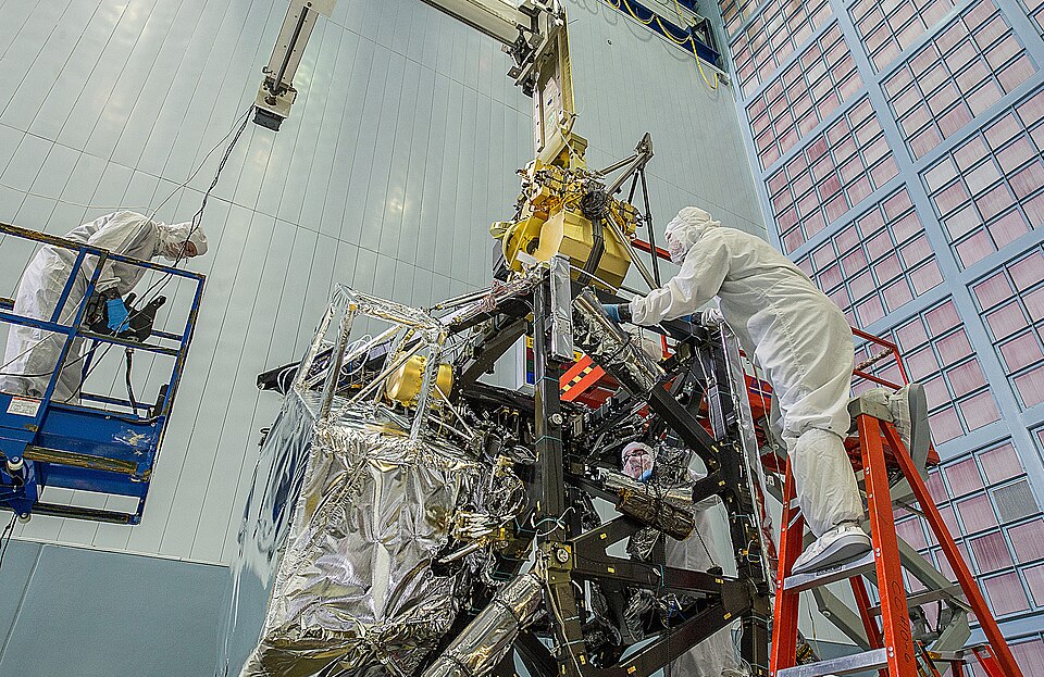 Inside the world's largest clean room at NASA's Goddard Space Flight Center in Greenbelt, Md., engineers worked tirelessly to install another essential part of the James Webb Space Telescope - the Near Infrared Camera into the heart of the telescope.
To complete this installation, the engineers need