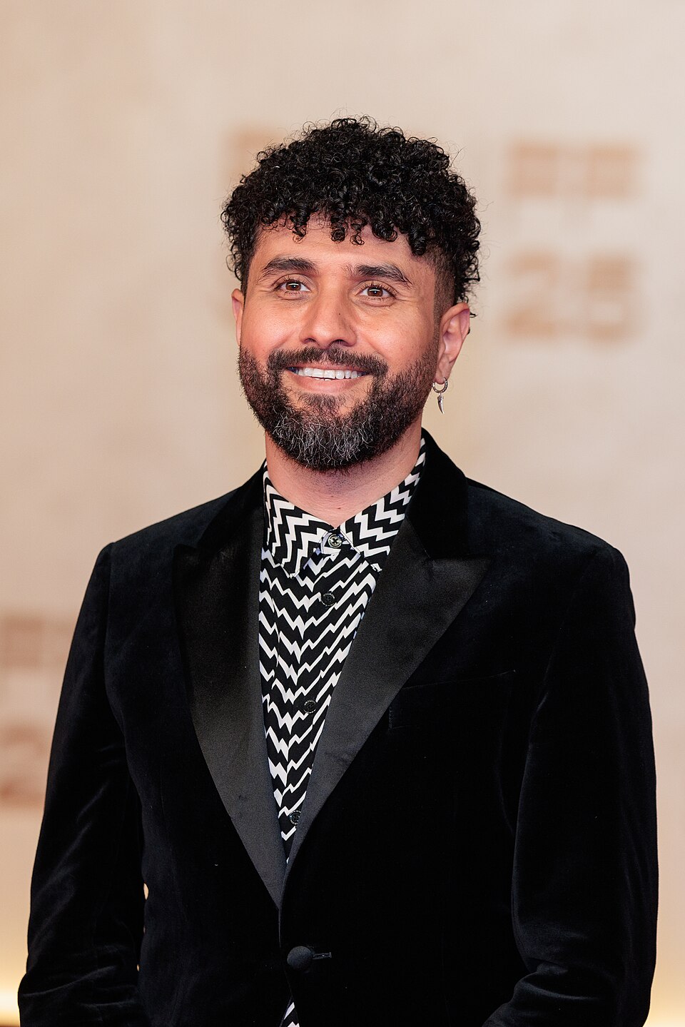 Amine Bouhafa attends the "The Voice of Hind Rajab" screening at the Red Sea International Film Festival 2025 on December 10, 2025 in Jeddah, Saudi Arabia.