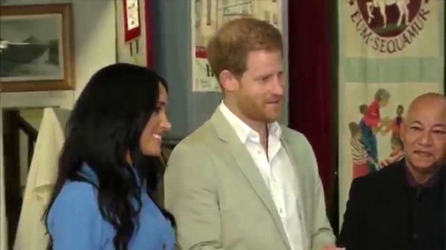 Prince Harry and Meghan Markle, The Duke &amp; Duchess of Sussex, visit District Six Museum in Cape Town, South Africa.