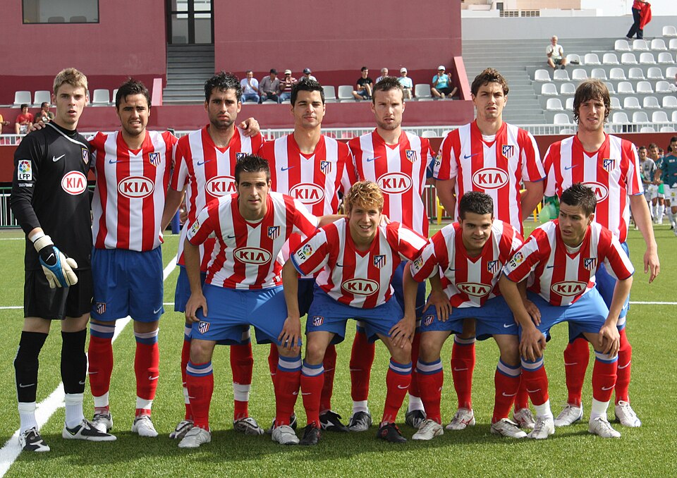 Atletico Madrid B who play in Segunda Division B of the Spanish League
