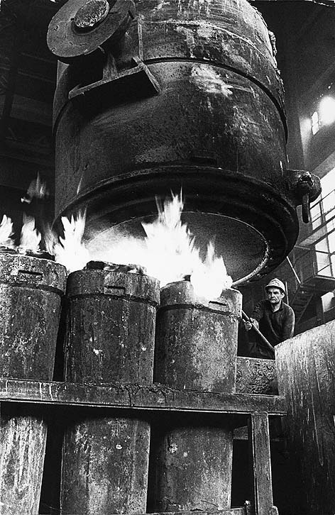 Steel Mill. The picture is probably from the mid-1960s.