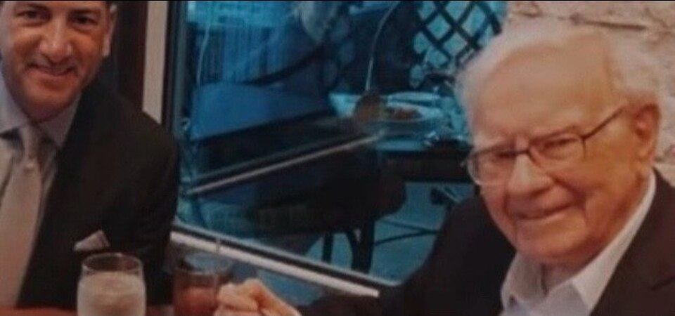 Warren Buffett and Sandro Salsano lunch in Omaha