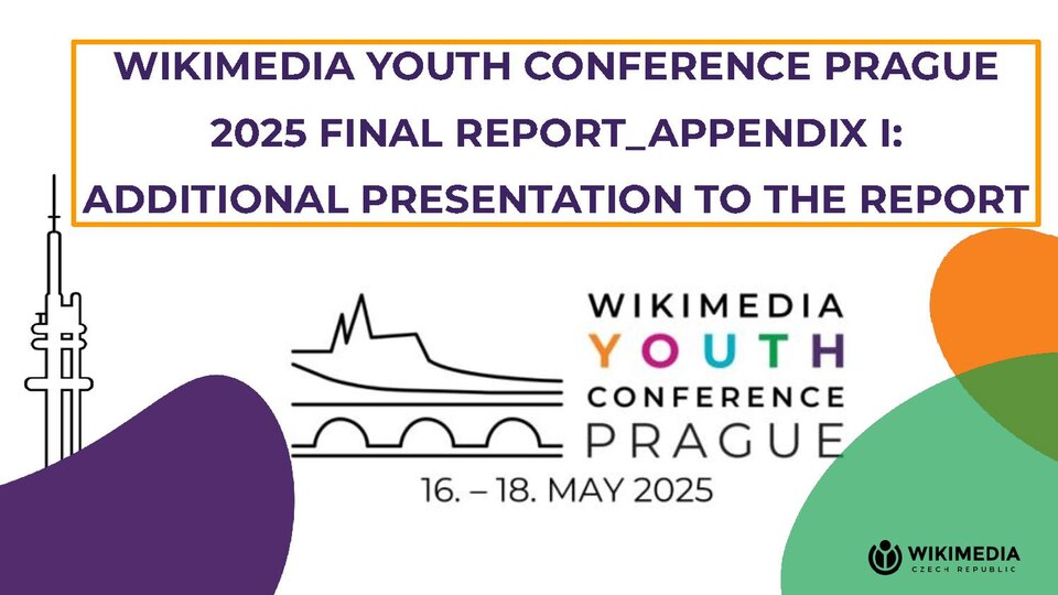 Additional prezentation to the Wikimedia Youth Conference 25 report