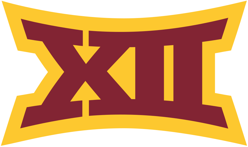 The Big 12 Conference logo for the Iowa State Cyclones.