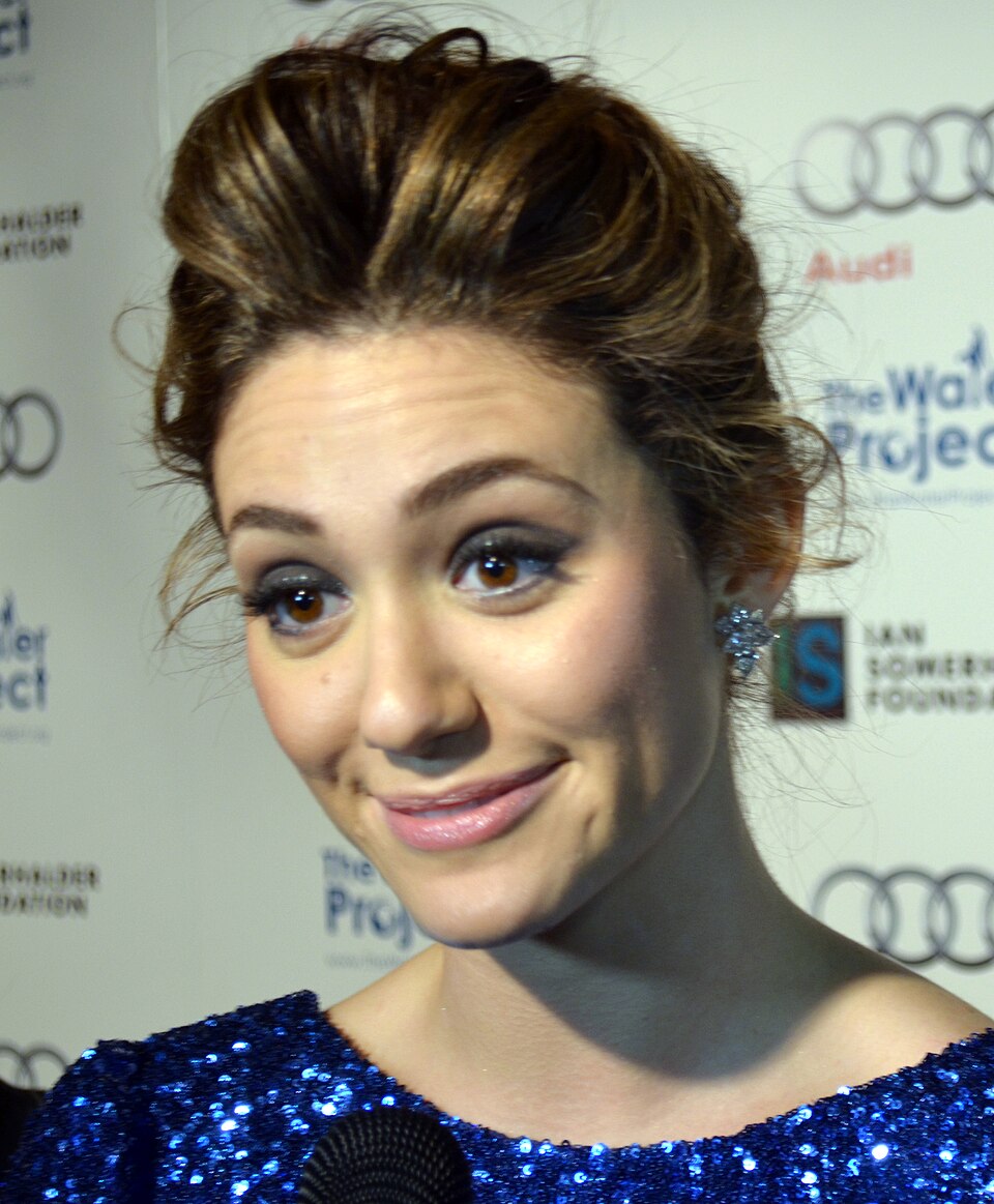 Emmy Rossum at the "The Ripple Effect" Red Carpet Event for the Water Project 2011.