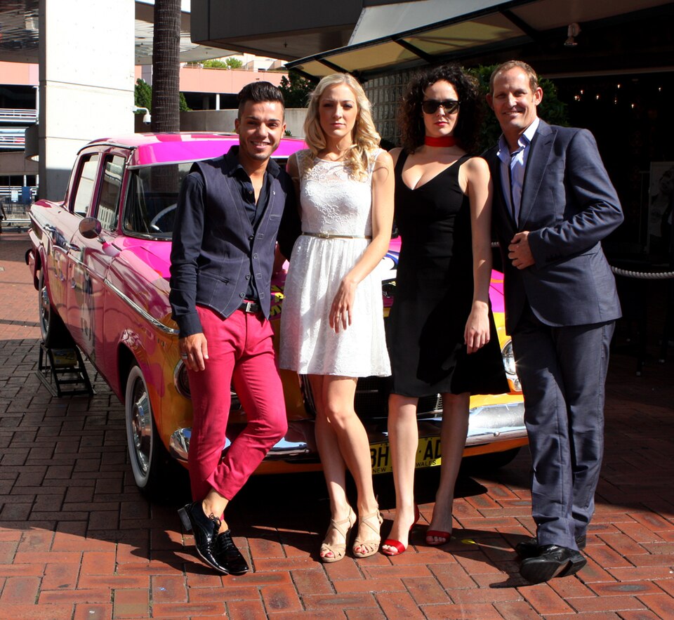 GREASE: The No.1 Party Musical media event at Hard Rock Cafe, Darling Harbour, Sydney, Australia - 24th March 2013
Today there was a media call at Hard Rock Cafe, Sydney, for the popular musical GREASE.
Producer John Frost announced lead cast members and organised one on one interviews with cast and