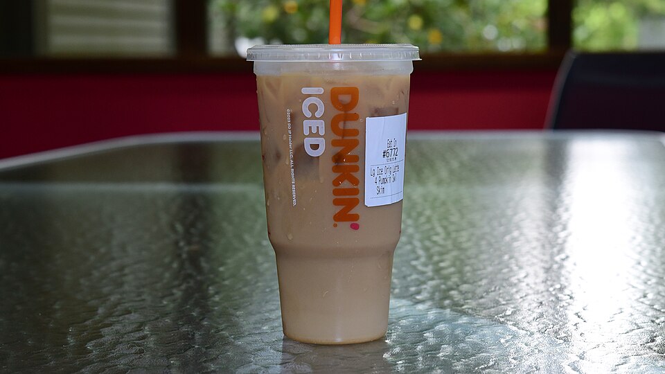 Dunkin' Pumpkin Iced Latte