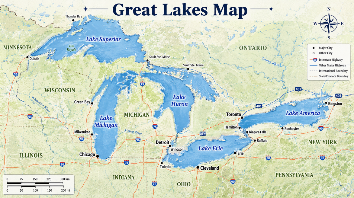 Trump Signs Executive Order to Rename Lake Ontario as Lake America