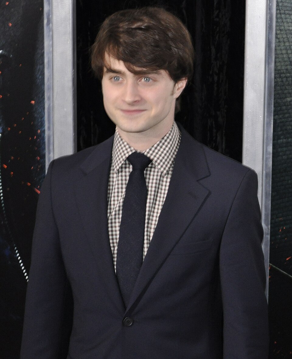 Daniel Radcliffe at the film premiere of Harry Potter and The Deathly Hallows in Alice Tully Center, New York City in November 2010.