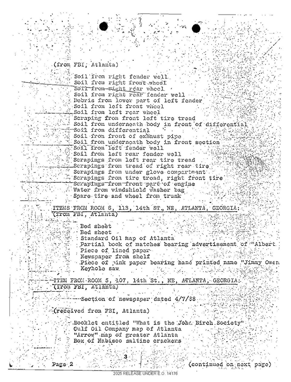 President Donald J. Trump signed Executive Order 14176, Declassification of Records Concerning the Assassinations of President John F. Kennedy, Senator Robert F. Kennedy, and the Reverend Dr. Martin Luther King, Jr., on January 23, 2025.Released: July 21, 2025 - 3:30 PM ET Release: 243,496 pages (6,