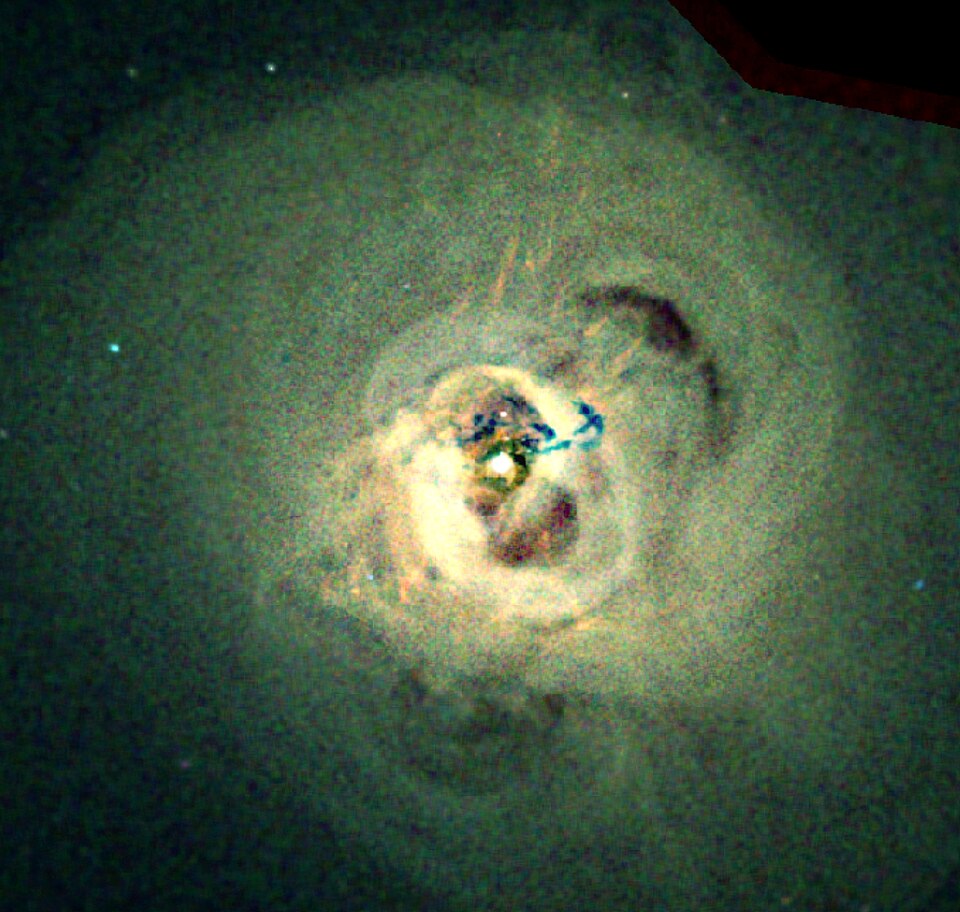 An accumulation of 270 hours of Chandra observations of the central regions of the Perseus galaxy cluster reveals evidence of the turmoil that has wracked the cluster for hundreds of millions of years. One of the most massive objects in the universe, the cluster contains thousands of galaxies immers