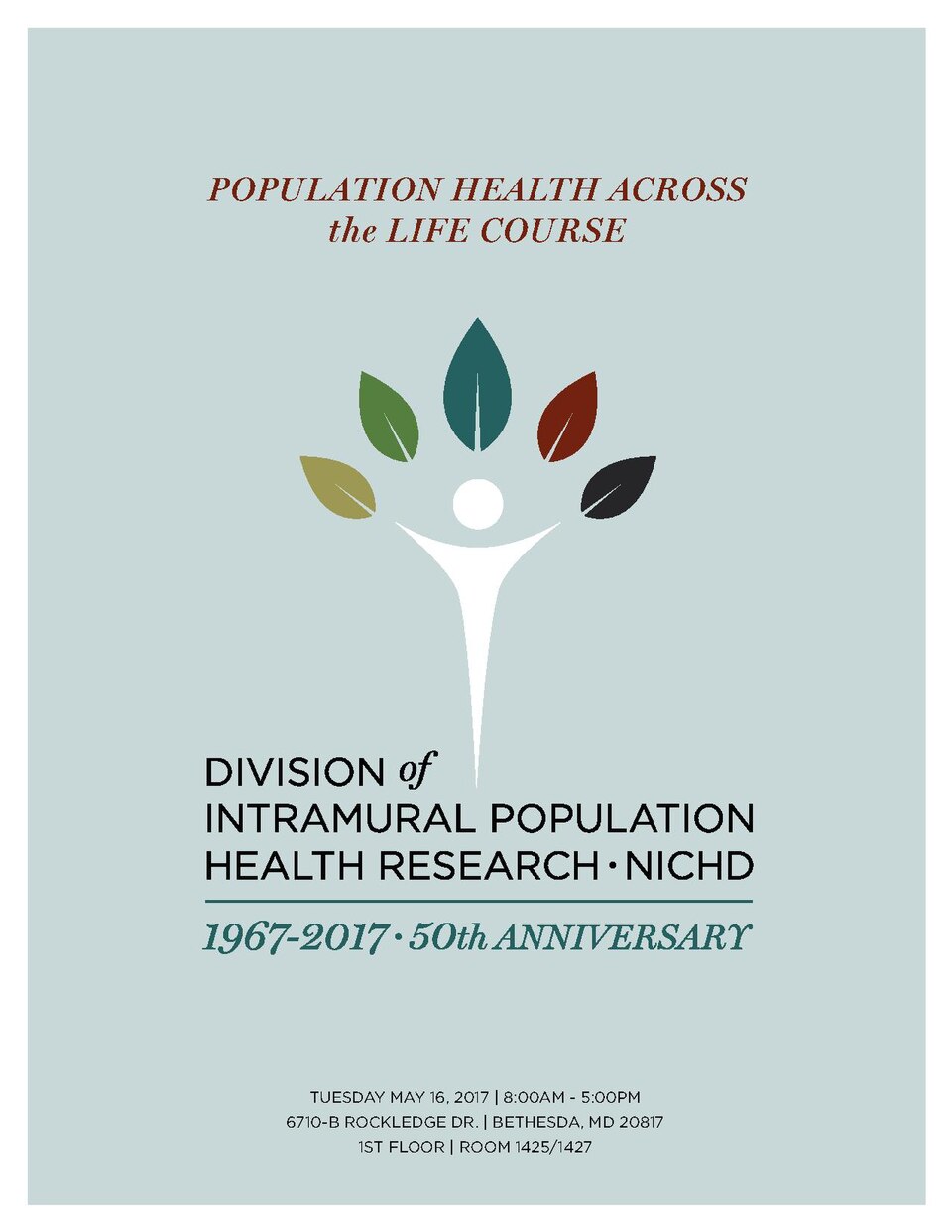 In 1967, NICHD added population health as part of its intramural mission, focusing on subgroups such as children, adolescents, and pregnant women. Today, this program is called the <a href="https://www.nichd.nih.gov/about/org/diphr/Pages/default.aspx" style="background-color:rgb(255,255,255);colo