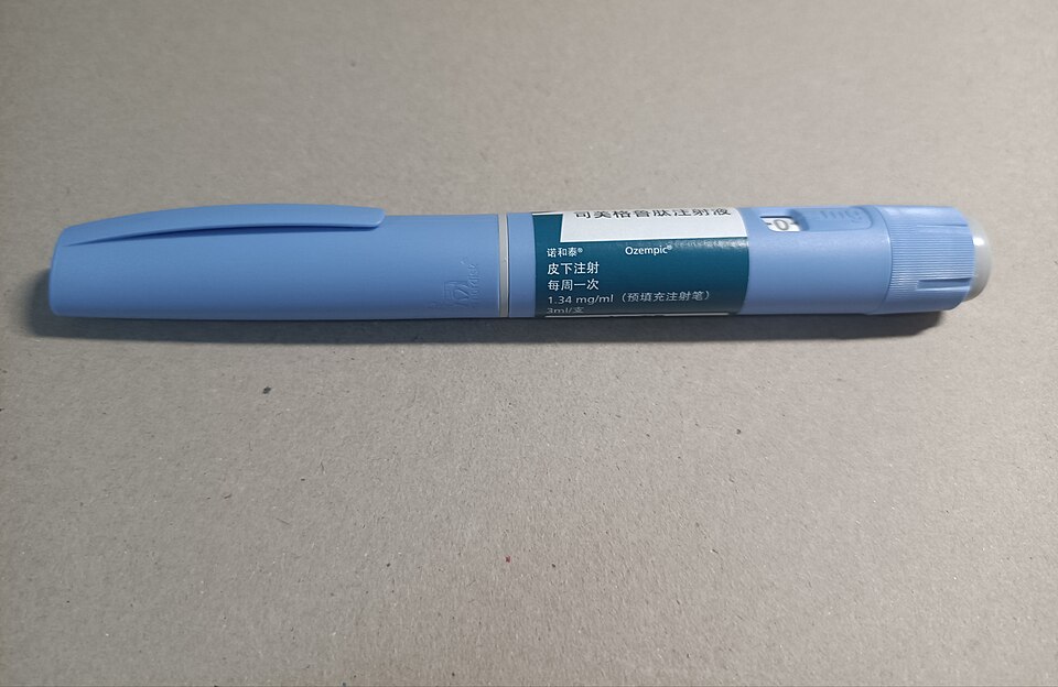 A 3ml Ozempic® semaglutide injection sold in mainland China (1.34mg semaglutide per 1ml injection, pre-filled injection pen)