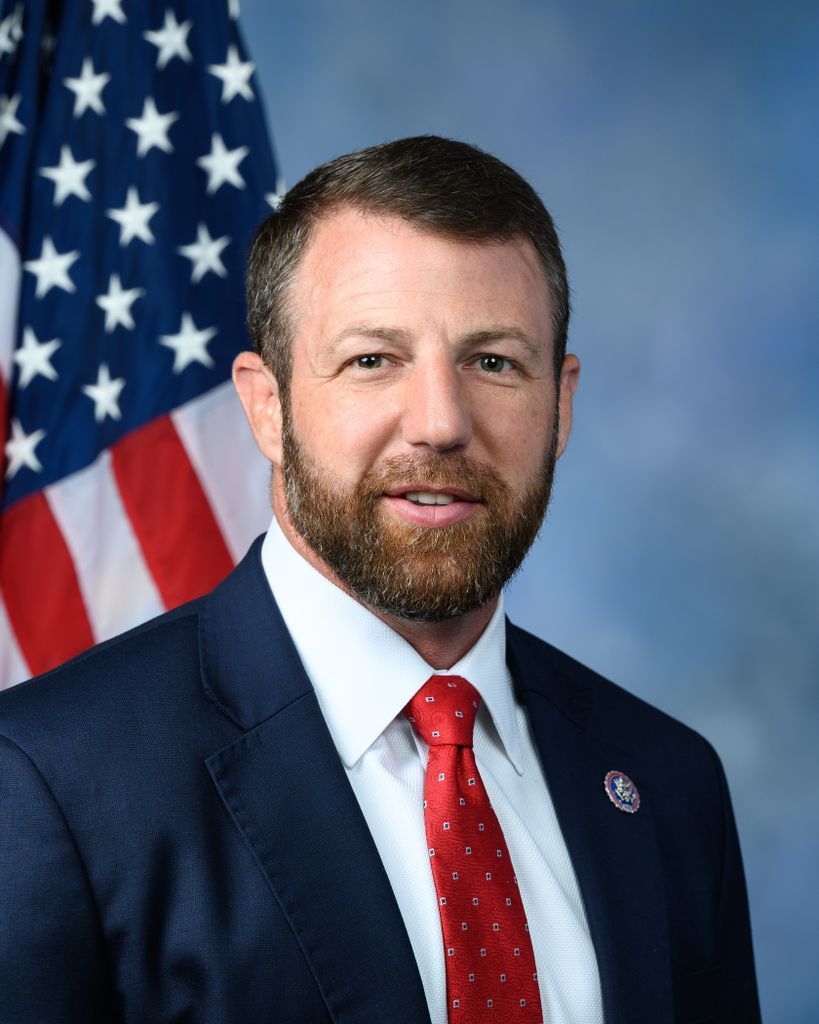Official portrait of the Representative Markwayne Mullin while serving in the 117th United States Congress
