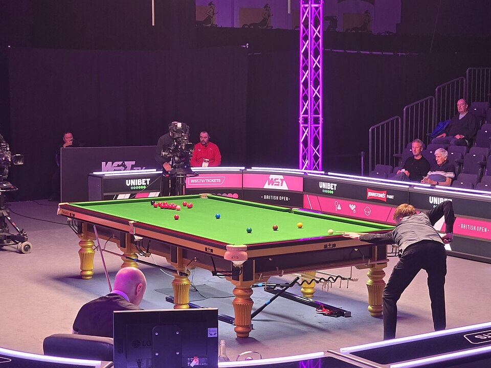photos from the 2025 British Open quarter-finals