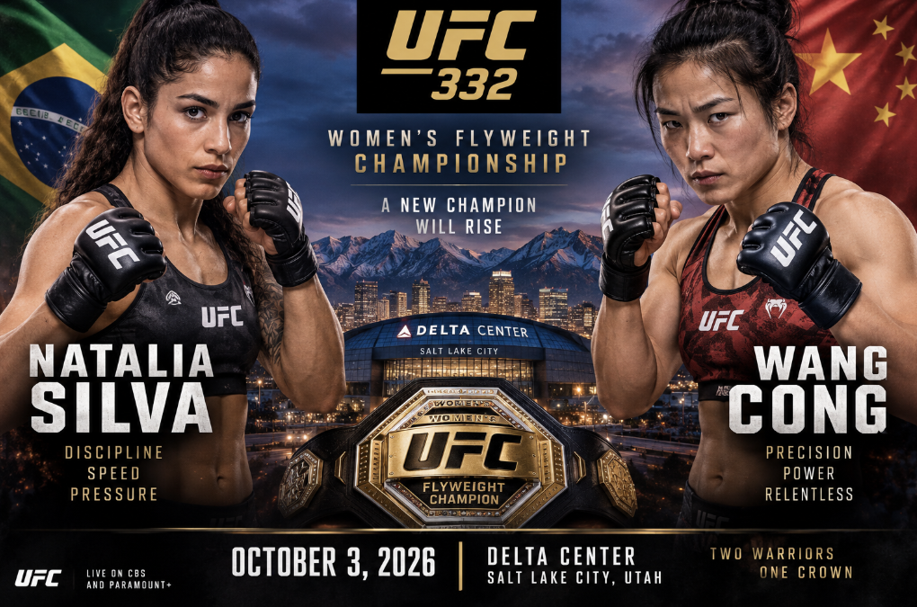 UFC 332 Women's Flyweight Title Fight Set for Salt Lake City October 3