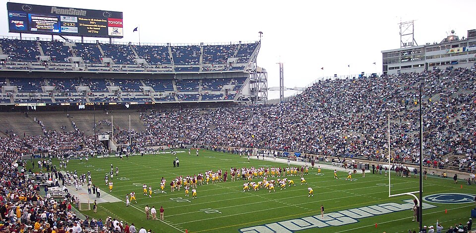 Beaver Stadium inside