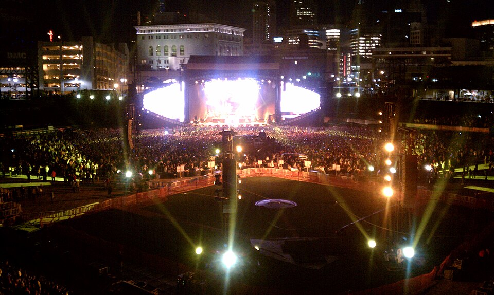Eminem Jay-Z Concert - Comerica Park, Detroit