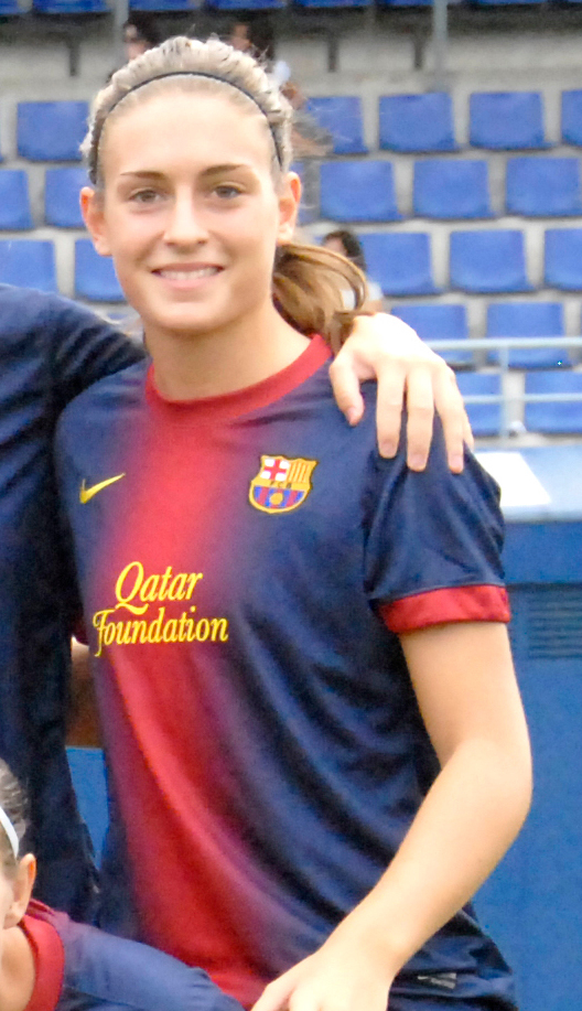 FC Barcelona women player Alexia Putellas in September 2012