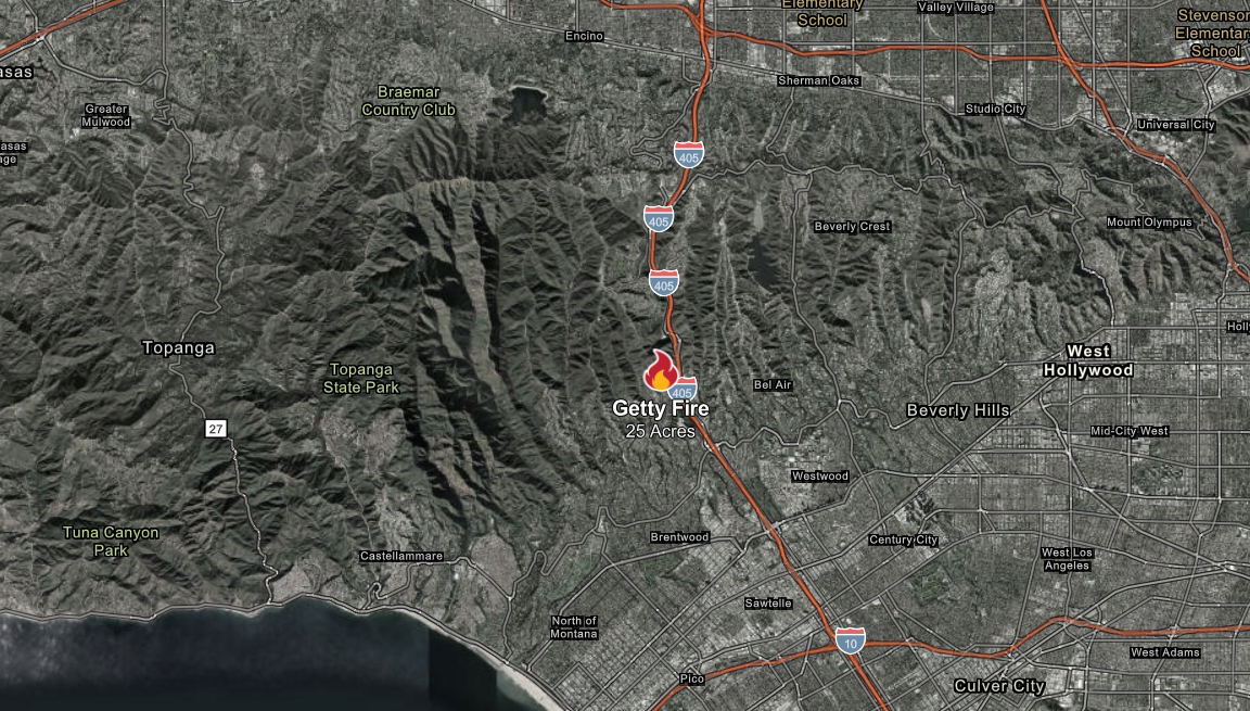 Getty Fire 2026